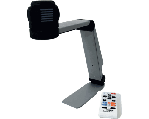 KOBA Vision ZoomCam Speech – portable video magnifier with speech